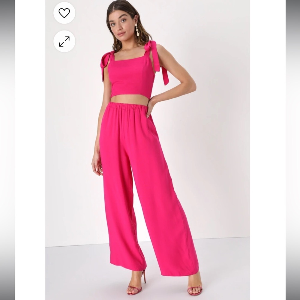 Lulu's Pink Jumpsuit